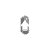 A small animated icon showing a white upward-pointing arrow inside a rounded rectangular frame with gray and dark gray shading, displayed in multiple sizes across four