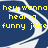 Blue background with white curved lines and yellow text reading 'hey wanna hear a notre dame funny joke hahaha' in pixelated font.