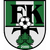 Pixelated shield-shaped icon with green and white sections, black lettering 'FK' over a soccer ball, and a stylized tree below.
