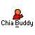 Pixelated character in red shirt with orange face, two versions of green hair visible across frames.