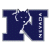 Static pixelated icon featuring a large dark blue letter N with white text and a stylized animal mascot on the left side, set against a transparent background.