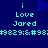 Pixelated text and symbols on a dark blue background with cyan and blue elements.