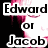A split-screen image with black background, pink hair, and text reading 'Edward or Jacob I'm torn just like Bella' on left and 'Both TRUE Love </3' on right.