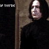 Animated sequence of a person in black clothing with long dark hair against a brown background, showing hand movements and changing text overlays.