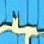 A 2x2 contact sheet of animated frames from a Family Guy-themed buddy icon showing blue text on yellow backgrounds with white highlights and motion effects.