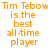 Four display orange text on different backgrounds: white, light blue, dark blue, and purple