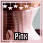 nine identical pixelated images showing a pink corset with white lace trim, each labeled with text at the bottom