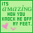 Two side-by-side animated frames of a green buddy icon with pixelated text and pink hearts on a light green background, showing slight animation in the word "OFF".