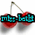 A cherry icon with cyan text 'mrs-bettt' over red fruit, a monkey icon with yellow '.pico' text over brown face, and a smiley icon with pink '.com' text over yellow face.