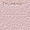 Static image with light pink textured background and partially visible pixelated text reading 'Thumbnail' at the top.