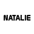 Static image with text on left and partial portrait of a woman on right, featuring 'NATALIE' above 'CHARLIE'S ANGELS FULL THROTTLE' in bold black letters.