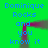 Green background with blue text repeating 'Dominique Rocks and you know it' in a pattern, overlaid by a red pixelated shape
