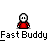 Animated contact sheet of a pixel art character in red outfit performing motion sequence with pink speed lines and transparent background.