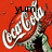Pixelated red background with stylized white and gray text reading 'YUM!' above a cartoonish character with green limbs and a red body.