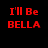 Pixelated text in red, white, green, and pink on black background with gray rectangle; reads "I'll Be BELLA", "You Be Edward", "And Lets Last", "FOREVER" and '<3'.