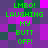 Green pixelated text "LMEQ! LAUGHING MY BUTT OFF!" repeated in a pattern on a purple and green checkered background