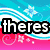 Four pixelated display text fragments and symbols: 'theres', 'this', 'one', 'kid...', '<3' with colorful backgrounds including stars, swirls, a heart-shaped character face, and abstract patterns