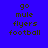Four identical pixelated text blocks arranged in a , each displaying 'go mule flyers football' on distinct solid backgrounds