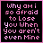 A 6-frame animated contact sheet of a pixel art text-based buddy icon with pink text on black background, each frame showing the same phrase with slight color variations.