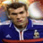 Static 48x48 pixel icon of a person in blue sports attire with white accents, set against a blurred background with warm and cool tones.