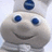 A static image of a smiling anthropomorphic dough character with blue eyes and a chef's hat, next to four words in bold black text on white background.