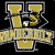 Pixelated icon with gold and gray elements forming a stylized 'V' and 'C' over a banner reading 'VANDERBILT' against a black background.
