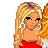 Pixel art contact sheet showing multiple frames of a cartoon female character in various outfits and poses with text "Best Friends" and "Forever" below.
