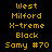 Static pixel art displays yellow text on black background with two identical vertical of five lines each