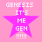 Pixelated pink background with four identical star-shaped icons arranged in a , each containing white text and exclamation marks