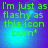 Green text on blue-purple gradient background reads 'I'm just as flashy as this icon burn*' with a small star symbol, displayed in four identical