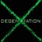 Green X-shaped laser lines cross over a black background with 'OBSERVATION' text, transitioning to a dark displaying 'THE HONORABLE PRESENTATION X SOCK IT.'