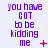 Purple text "you have GOT to be kidding me" on light purple background with red symbols changing across frames.