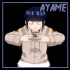 Anime character with dark blue hair and closed eyes in beige jacket, hands forming sequential hand signs against black background.