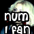 Pixelated image of a person with blonde hair and blue clothing, overlaid with text fragments in white block letters on black backgrounds.