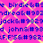 Static image with repeating text on a pink background featuring yellow diamond patterns.