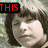 six showing a person with brown hair and bangs, each containing red text that collectively reads "THIS IS ME AT CAMP"
