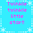 Pixelated text "Twinkle twinkle little star!!" in pink on cyan background with white snowflake and dotted borders.