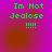 Green pixelated text reads "Im Not Jealose !!!!" on a magenta-to-red gradient background with subtle brown circular blurs.