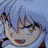 A 48x48 pixel animated buddy icon featuring a close-up of an anime character with light blue hair and yellow eyes on the left, paired with text reading "Anime IM" and "com" on a black background to the right.
