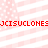 Red pixelated text repeats horizontally across a pink and white striped background with faint polka dots.