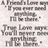 A split-screen image with text and date on cyan background, showing partial phrases like "I love you" and "jeff".