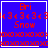 Blue background with red pixelated text 'Bri' and 'Snow', repeated patterns of 'x3' symbols, and a white border. A small red-and-white checkered element appears in the bottom-right corner.