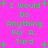 Green pixelated text on bright pink background with scattered green plus signs, displaying repeated phrases and partial names.