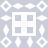 A static pixelated image with a light gray background featuring a central white square containing four smaller gray squares arranged in a 2x2 grid, surrounded by eight white geometric shapes in a circular pattern.