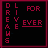 pixelated icons with black backgrounds, red and white text reading "DREAMS FOR EVER," and a thin red border