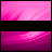 Animated contact sheet of a pink gradient wave background with evolving text and cursor animation across 15 frames showing "IN LOVE" progression.