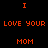 Pixelated orange text on black background with yellow rectangular highlights in different positions