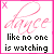 Two side-by-side animated frames of a pixelated buddy icon with pink borders, featuring stylized text and changing symbols in the corners.