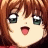 A pixelated anime-style character face with brown hair and green eyes on the left, next to a black background with white text reading "Anime IM" above smaller stylized text "COM" on the right.