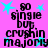 A static image with a bright pink background featuring repeated black text and cyan stars.